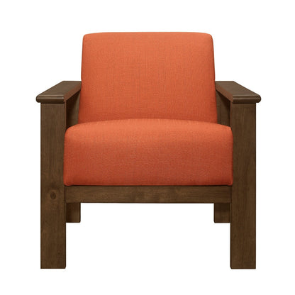 Accent chair with Storage Arms 1048RN-1