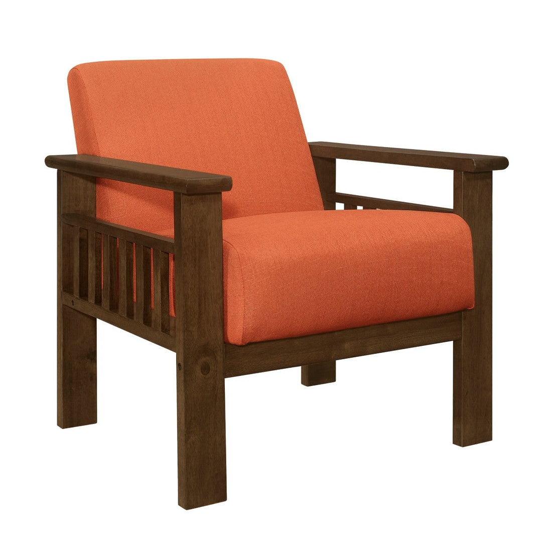 Accent chair with Storage Arms 1048RN-1