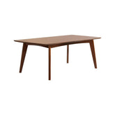 Malone Rectangular Dining Table Dark Walnut 105351