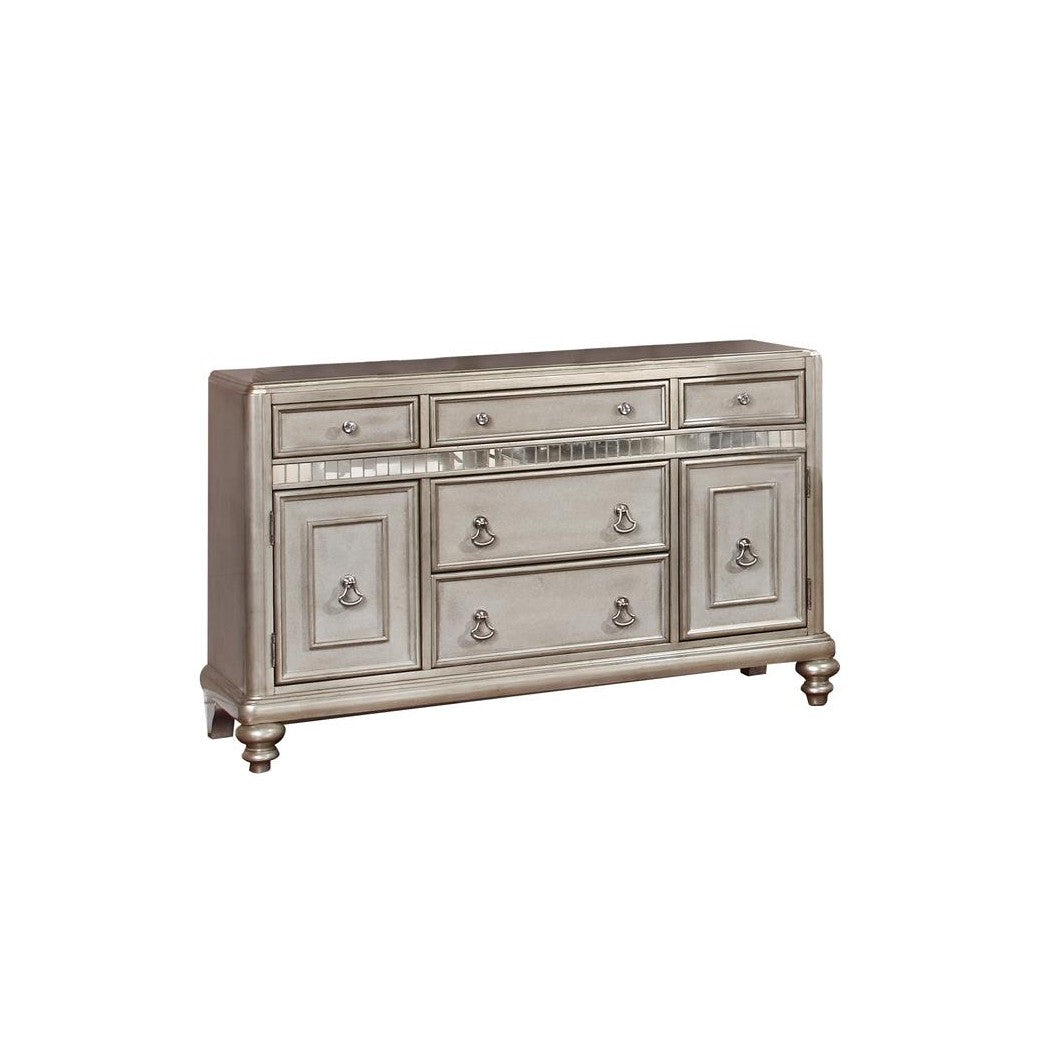 Danette 5-drawer Dining Server Metallic Platinum 106475