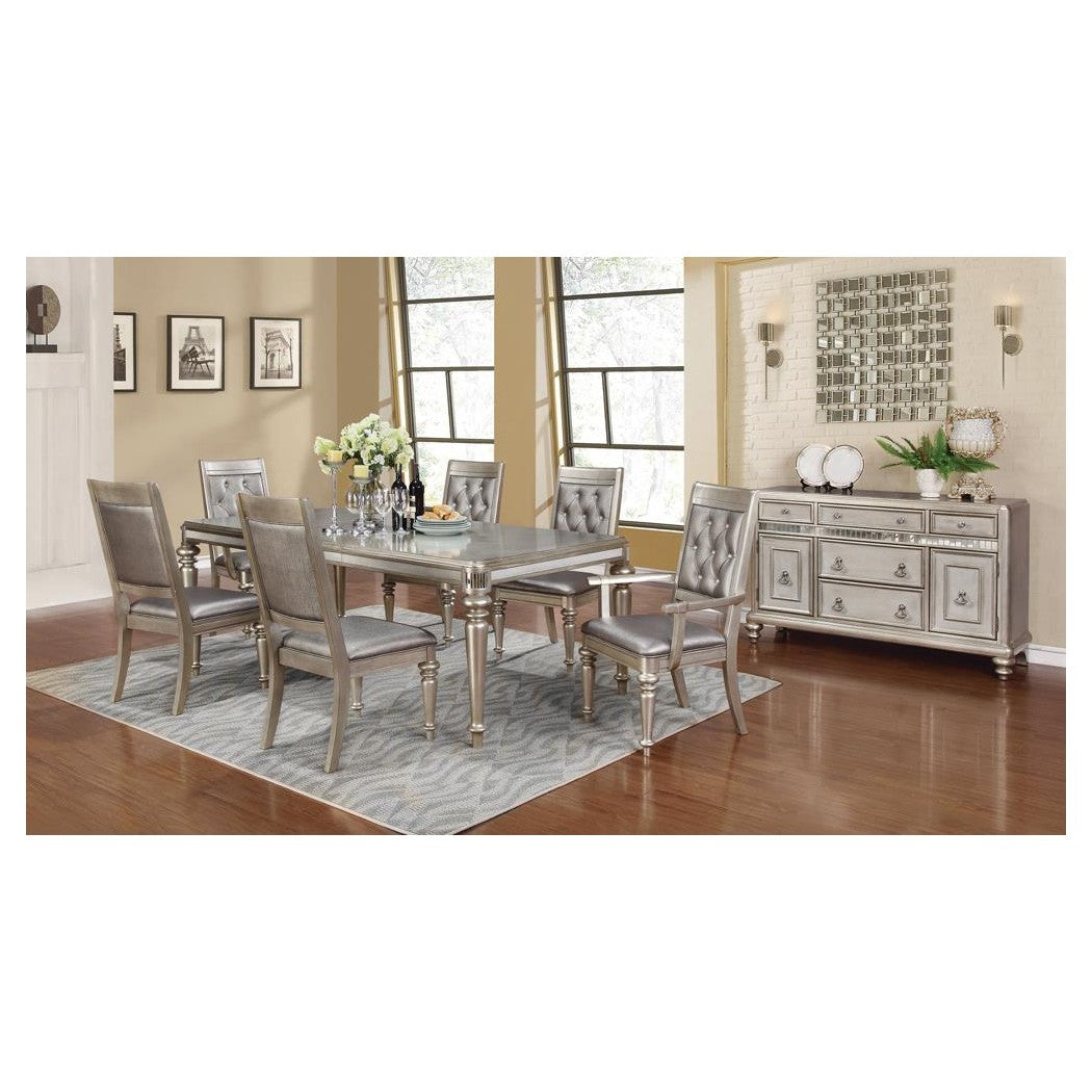 Danette 5-drawer Dining Server Metallic Platinum 106475