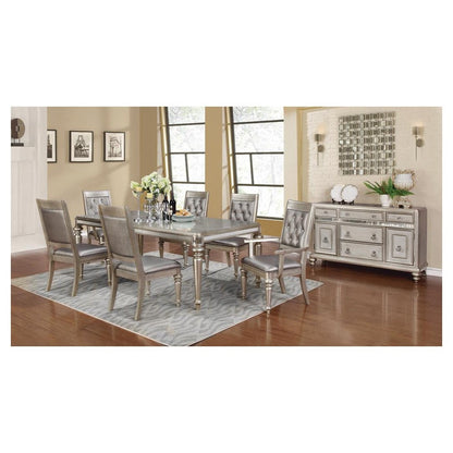 Danette 5-drawer Dining Server Metallic Platinum 106475