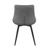 Brassie Upholstered Side Chairs Grey (Set of 2) 110272