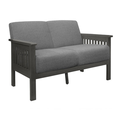 2pc Set: Sofa, Love 1104GY*2