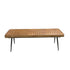 Misty Cushion Side Bench Camel and Black 110643