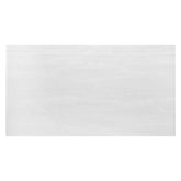 Kerwin Rectangle Faux Marble Top Dining Table White and Chrome 111101