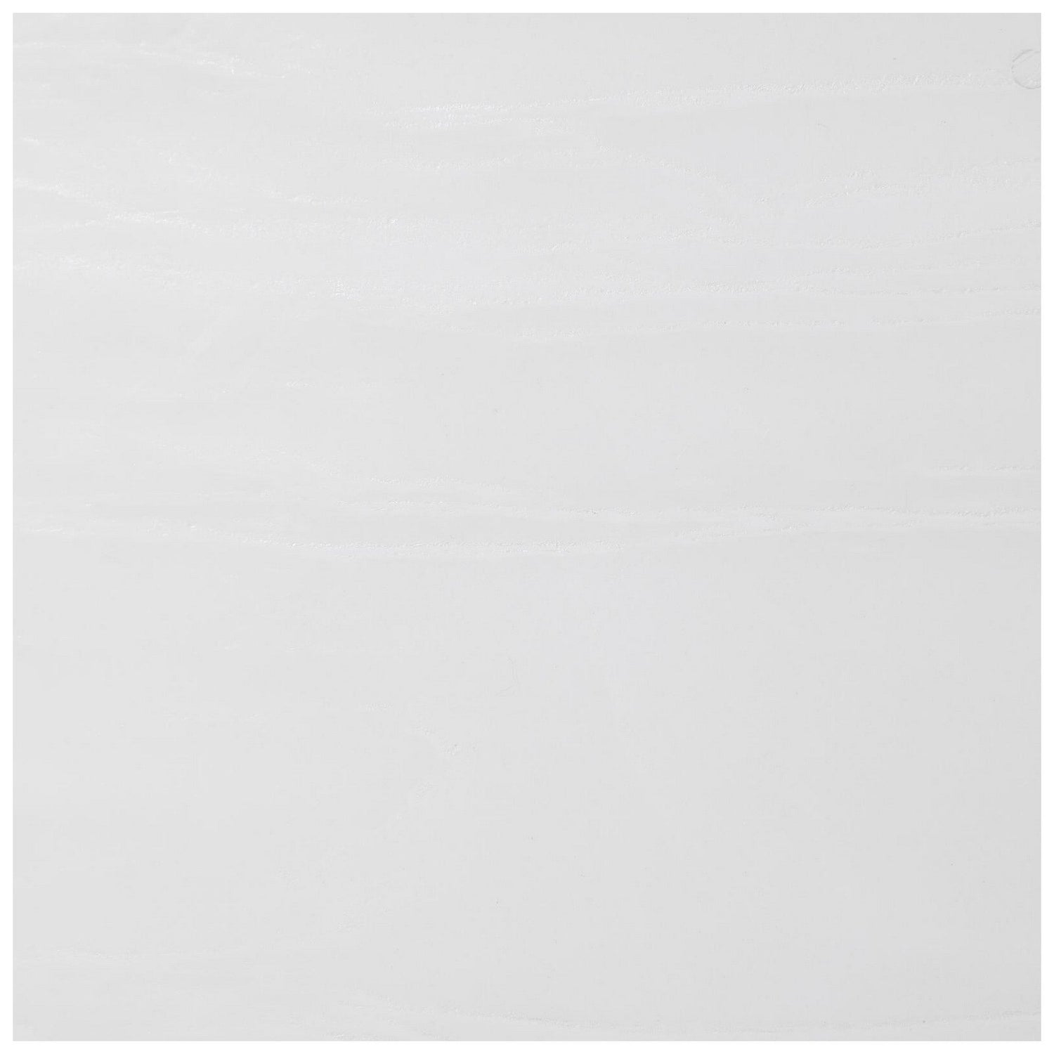 Kerwin Rectangle Faux Marble Top Dining Table White and Chrome 111101
