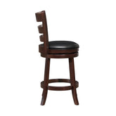 SWIVEL COUNTER HEIGHT CHAIR 1144E-24S