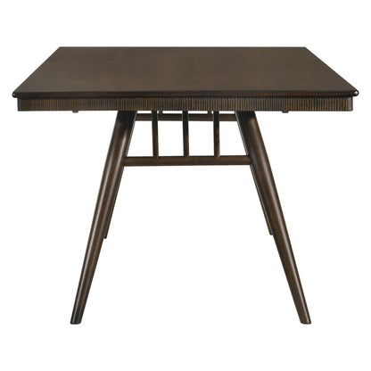 Wes Rectangular Dining Table Dark Walnut 115271
