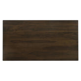 Wes Rectangular Dining Table Dark Walnut 115271