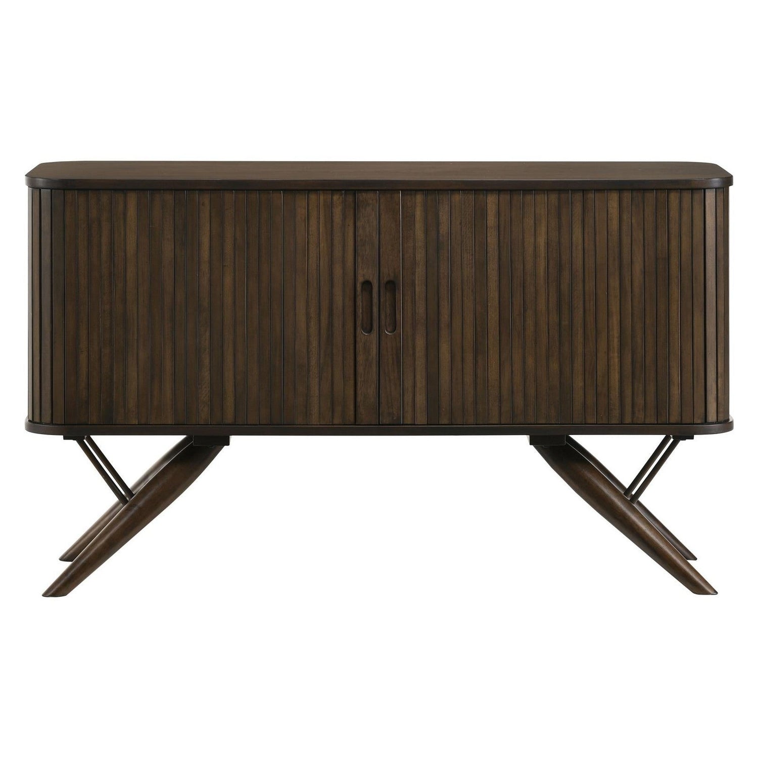Wes 2-door Rectangular Server Dark Walnut 115275