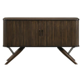 Wes 2-door Rectangular Server Dark Walnut 115275