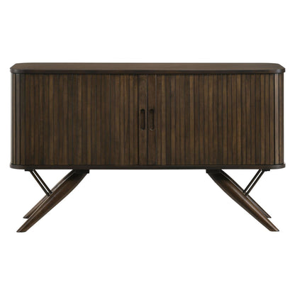 Wes 2-door Rectangular Server Dark Walnut 115275