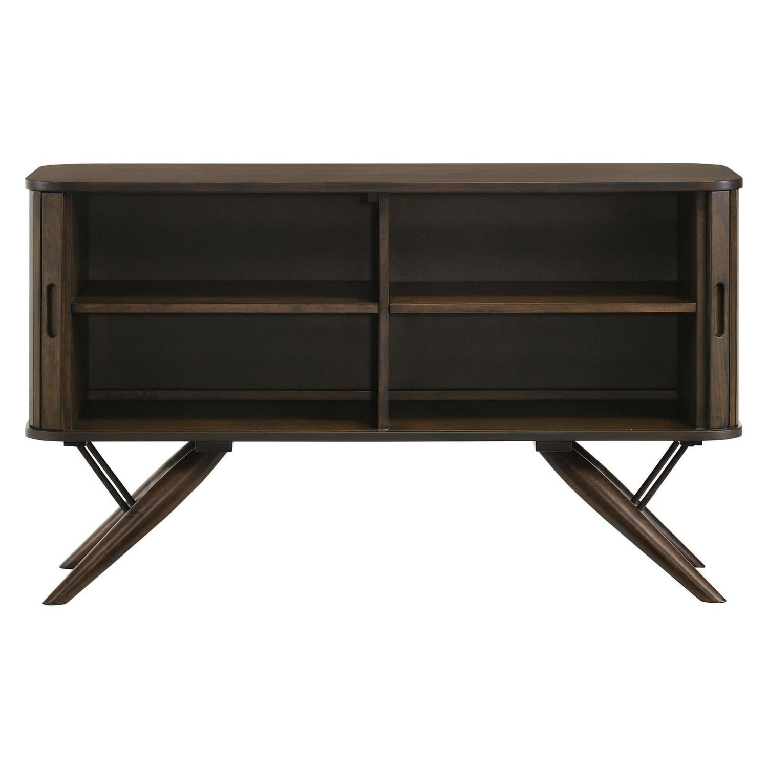 Wes 2-door Rectangular Server Dark Walnut 115275