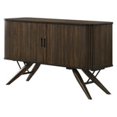 Wes 2-door Rectangular Server Dark Walnut 115275