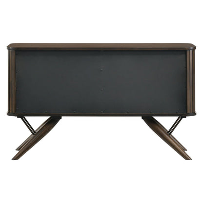 Wes 2-door Rectangular Server Dark Walnut 115275