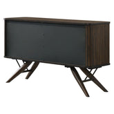 Wes 2-door Rectangular Server Dark Walnut 115275
