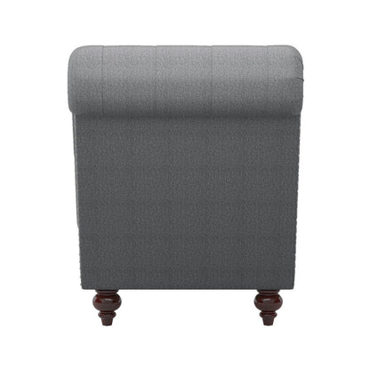 CHAISE, DARK GRAY 100% POLYESTER 1162GY-5