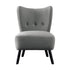 ACCENT CHAIR, GRAY VELVET 1166GY-1