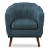 ACCENT CHAIR, BLUE 100% POLYESTER 1192BL