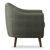 ACCENT CHAIR, GRAY 100% POLYESTER 1192GY