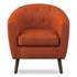 ACCENT CHAIR, ORANGE 100% POLYESTER 1192RN
