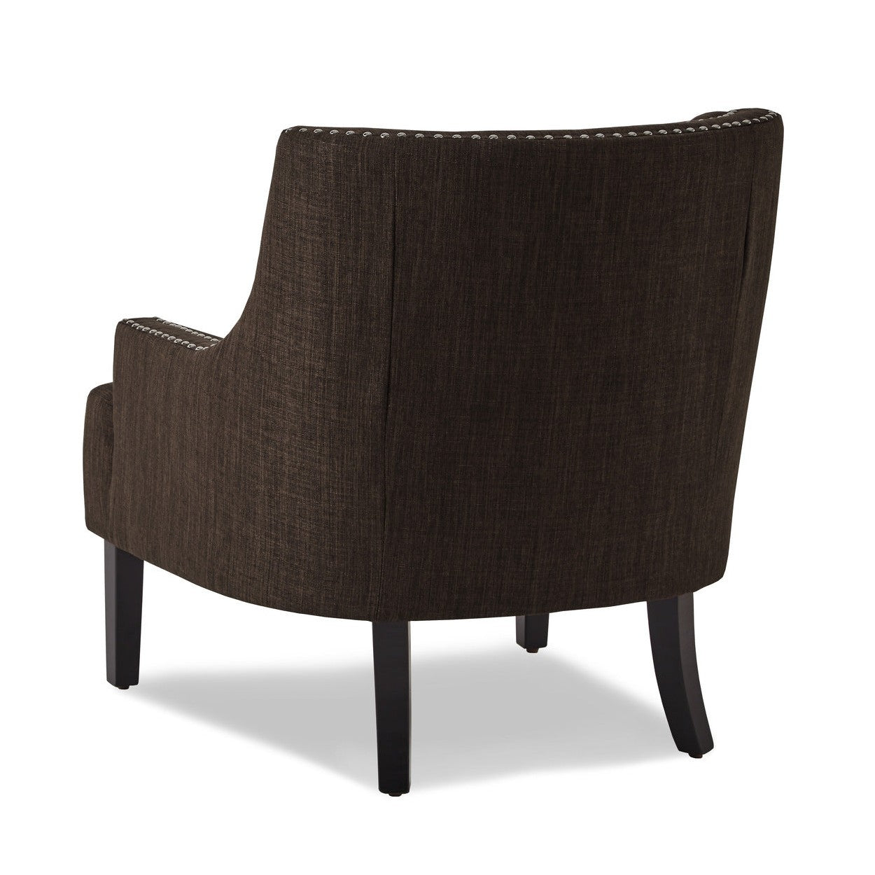 ACCENT CHAIR, CHOCOLATE 100% POLYESTER 1194CH
