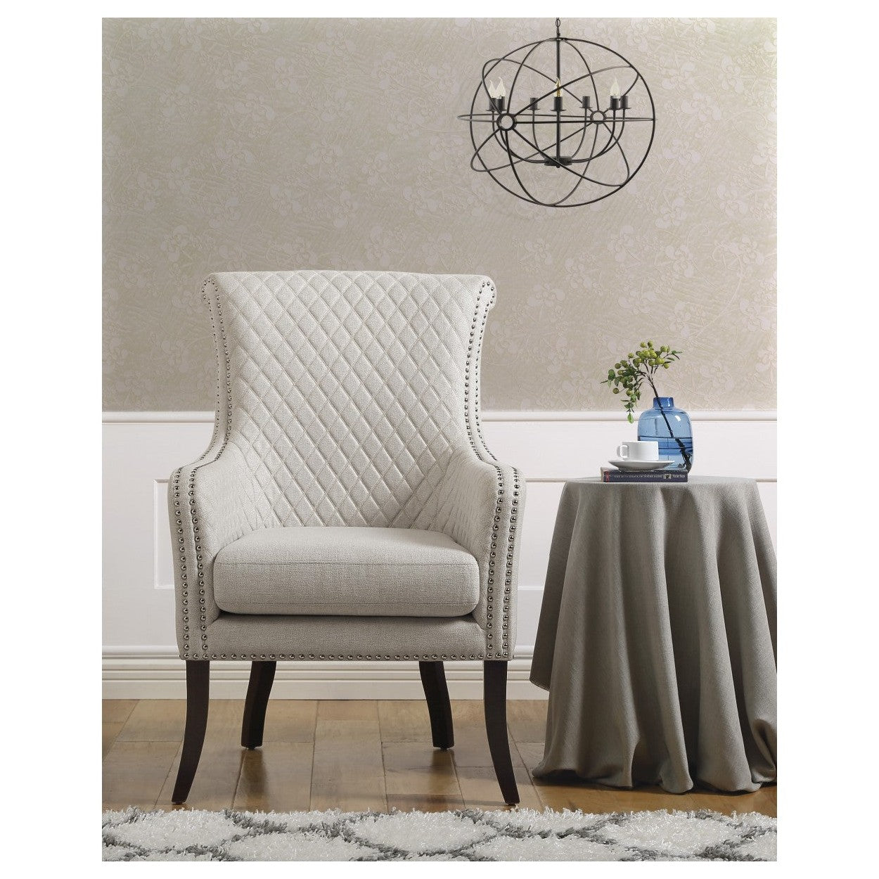 QUILTED ACCENT CHAIR 1199F11S