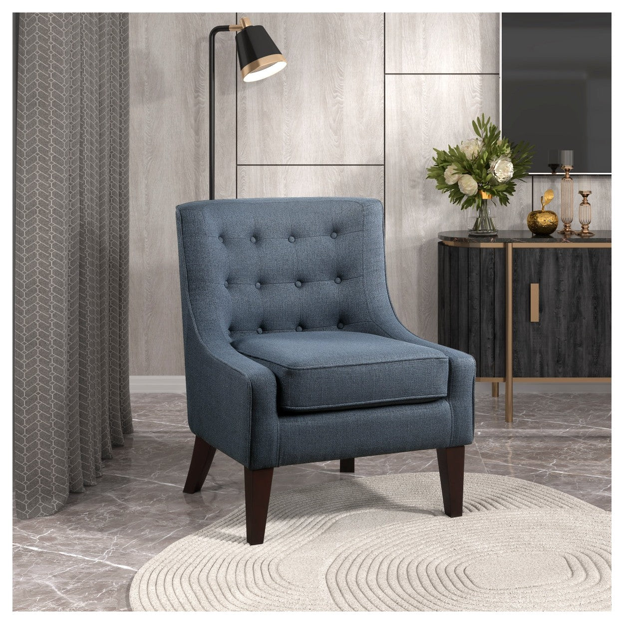 Accent Chair 1208BUE-1
