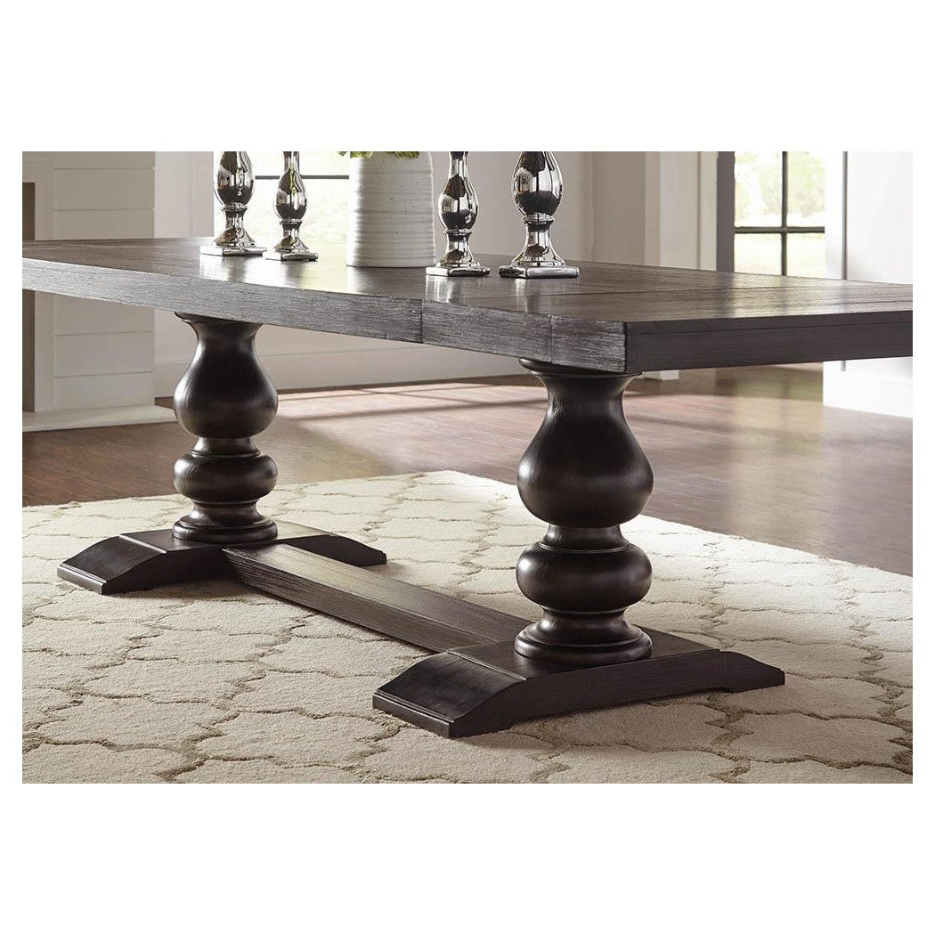 Phelps Rectangular Dining Table Antique Noir 121231
