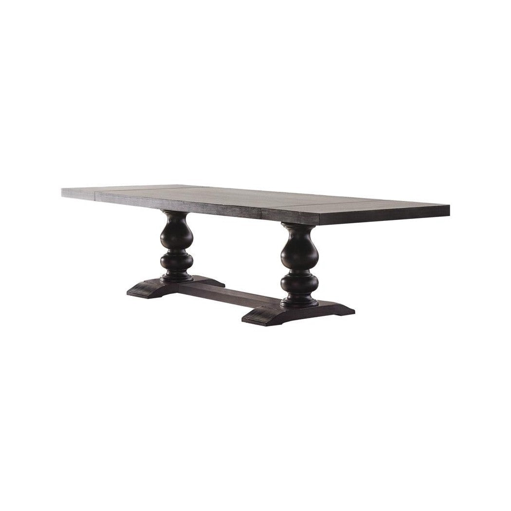 Phelps Rectangular Dining Table Antique Noir 121231