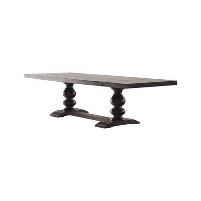 Phelps Rectangular Dining Table Antique Noir 121231