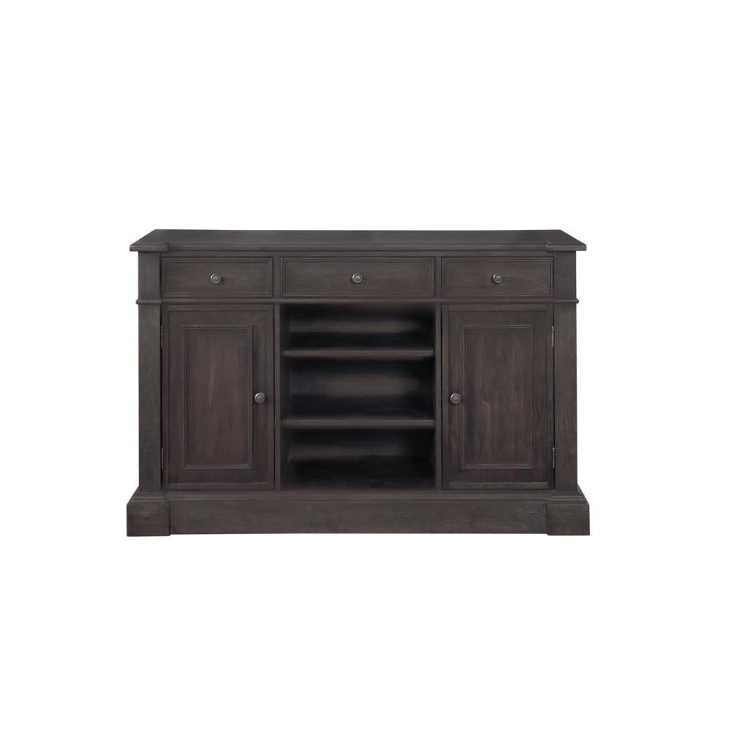 Phelps 2-door Rectangular Server Antique Noir 121235