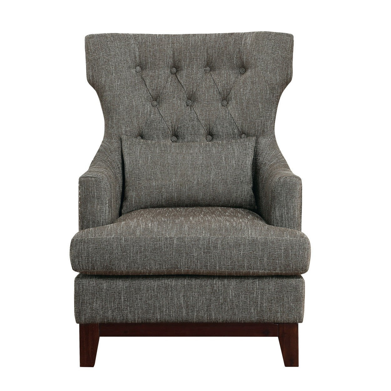 ACCENT CHAIR W/ KIDNEY PILLOW 1217F3S