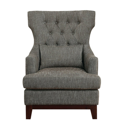 ACCENT CHAIR W/ KIDNEY PILLOW 1217F3S