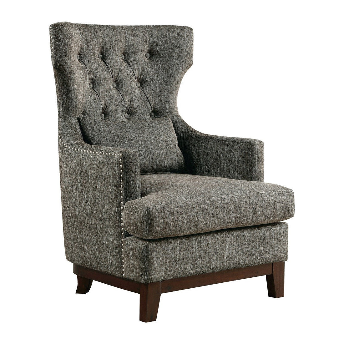 ACCENT CHAIR W/ KIDNEY PILLOW 1217F3S
