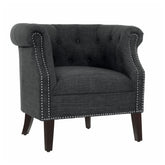 ACCENT CHAIR, GRAY 1220F1S