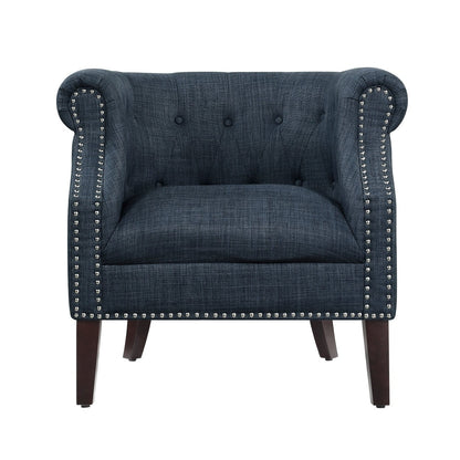 ACCENT CHAIR, INDIGO 1220F4S