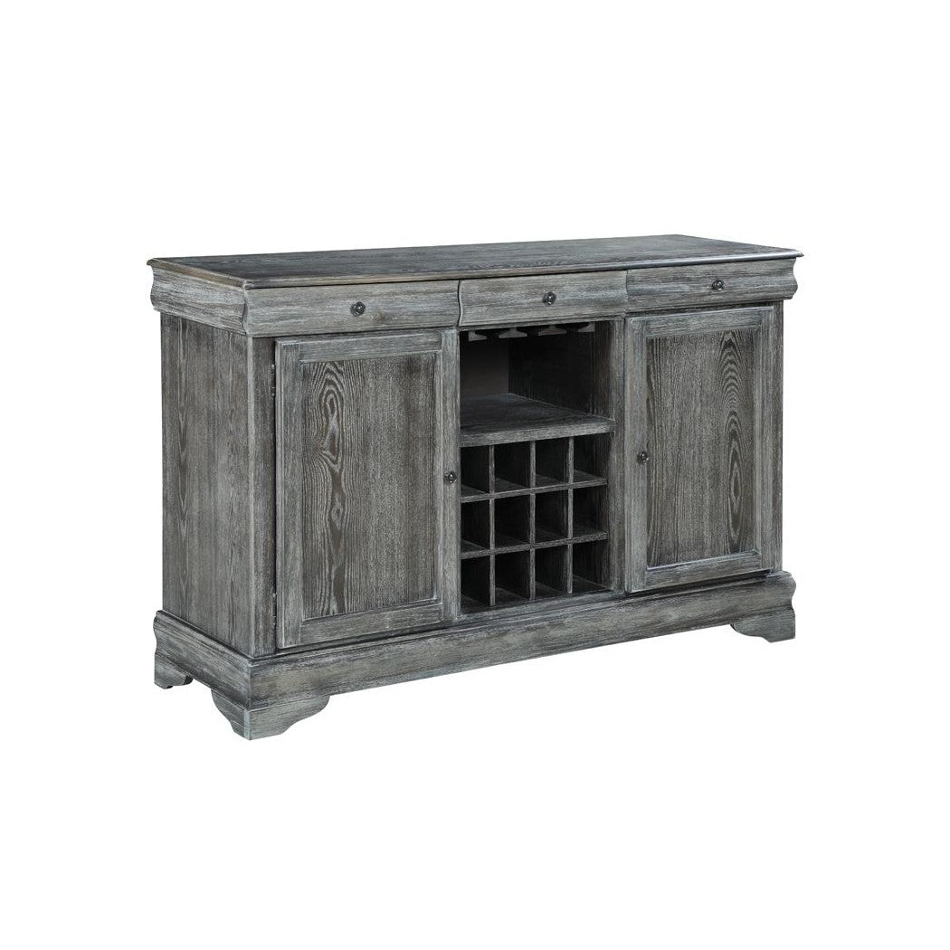 Darcy 2-door Server Weathered Ash 123095