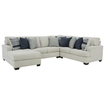Lowder 4-Piece Sectional with Chaise Ash-13611S3