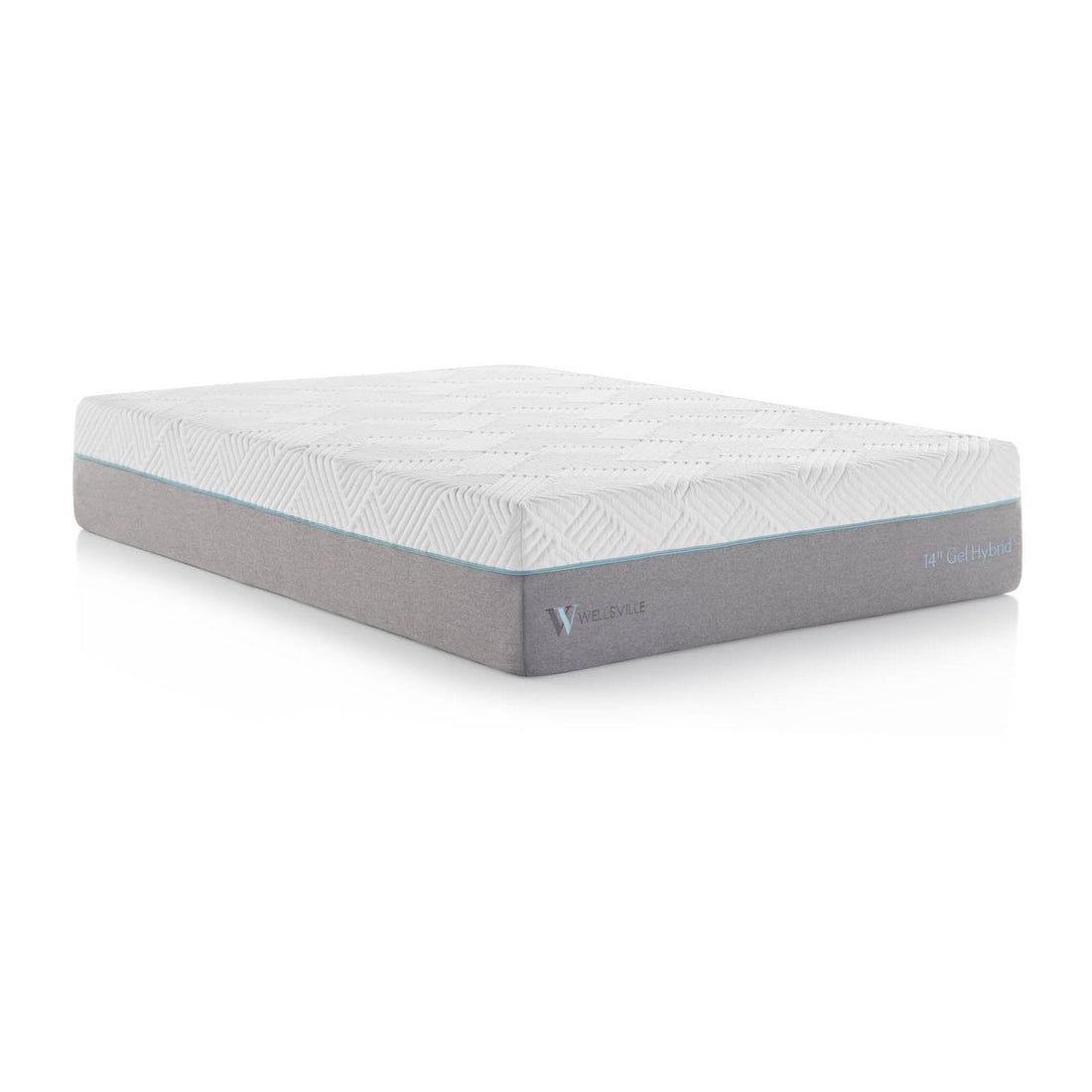 14 Inch Gel Hybrid Mattress - WE14TT38GH - Underkut