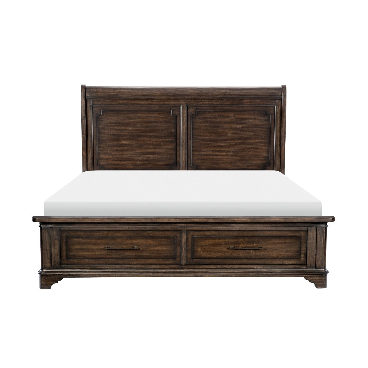 (3) Eastern King Platform Bed with Footboard Storage 1406K-1EK*