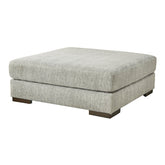 Regent Park Oversized Accent Ottoman Ash-1440408