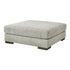 Regent Park Oversized Accent Ottoman Ash-1440408