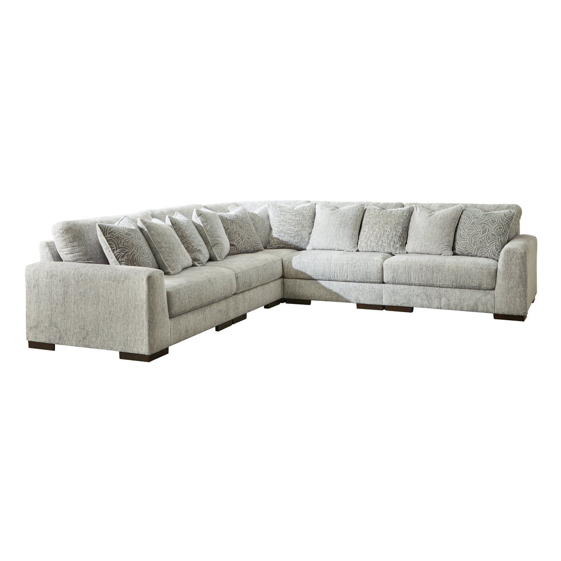 Regent Park 5-Piece Sectional Ash-14404S3