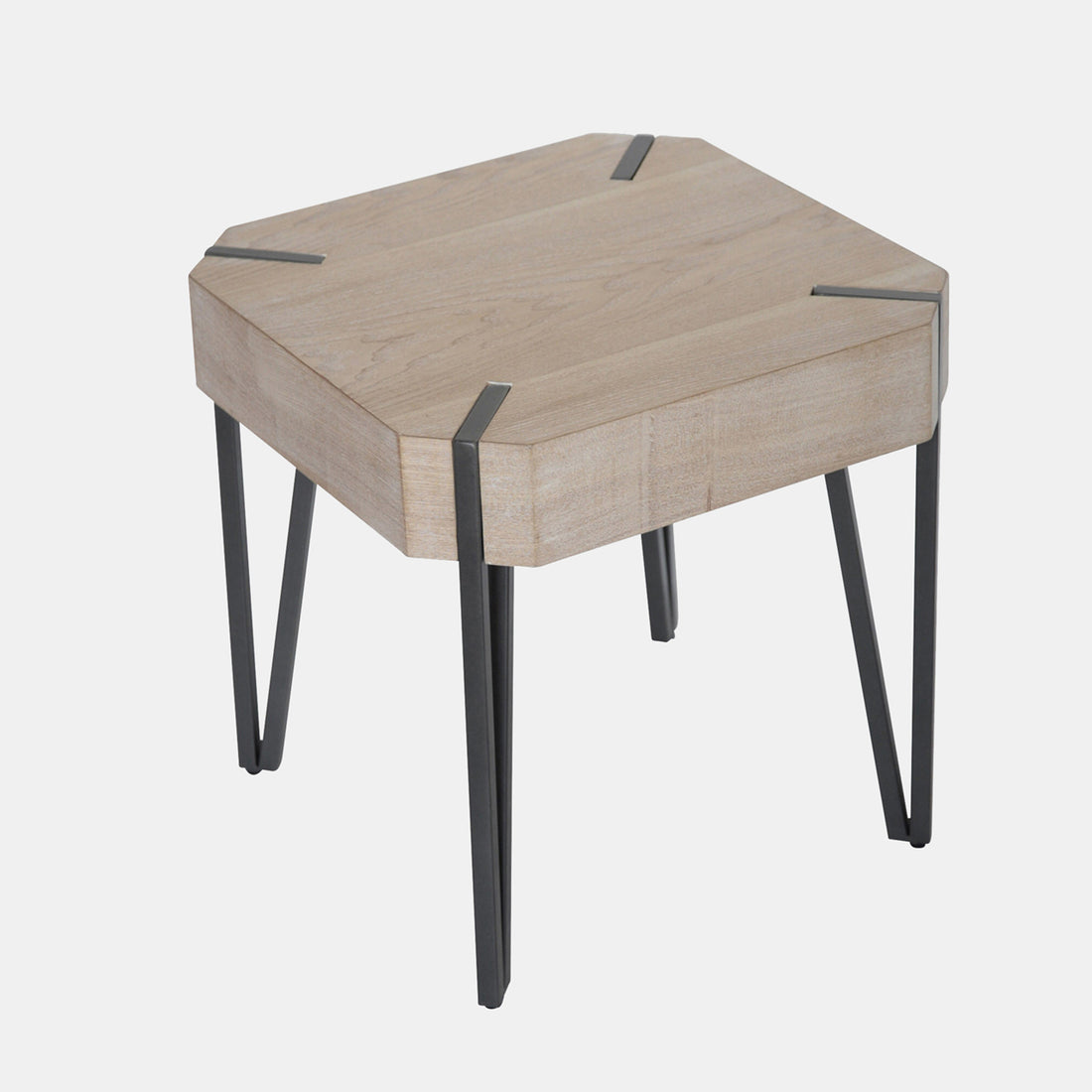 Sagebrook Home Wooden 20&quot; Accent Table, Beige Kd