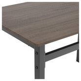Lana 5-piece Dining Set Ark Brown and Matte Black 150505