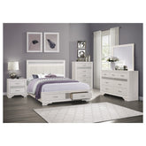 (3) Eastern King Platform Bed 1505WK-1EK*
