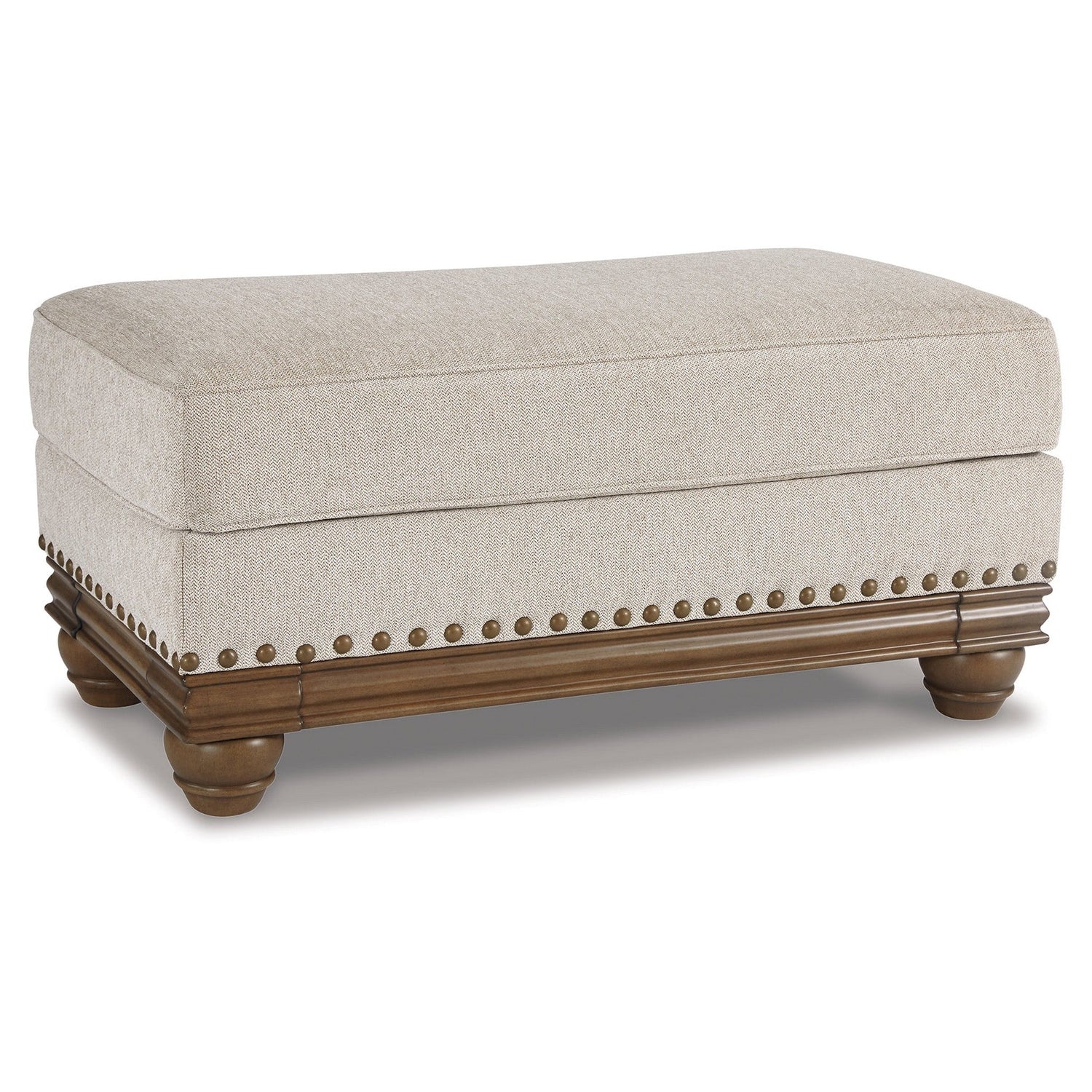 Harleson Sofa and Loveseat with Chair and Ottoman Ash-15104U4