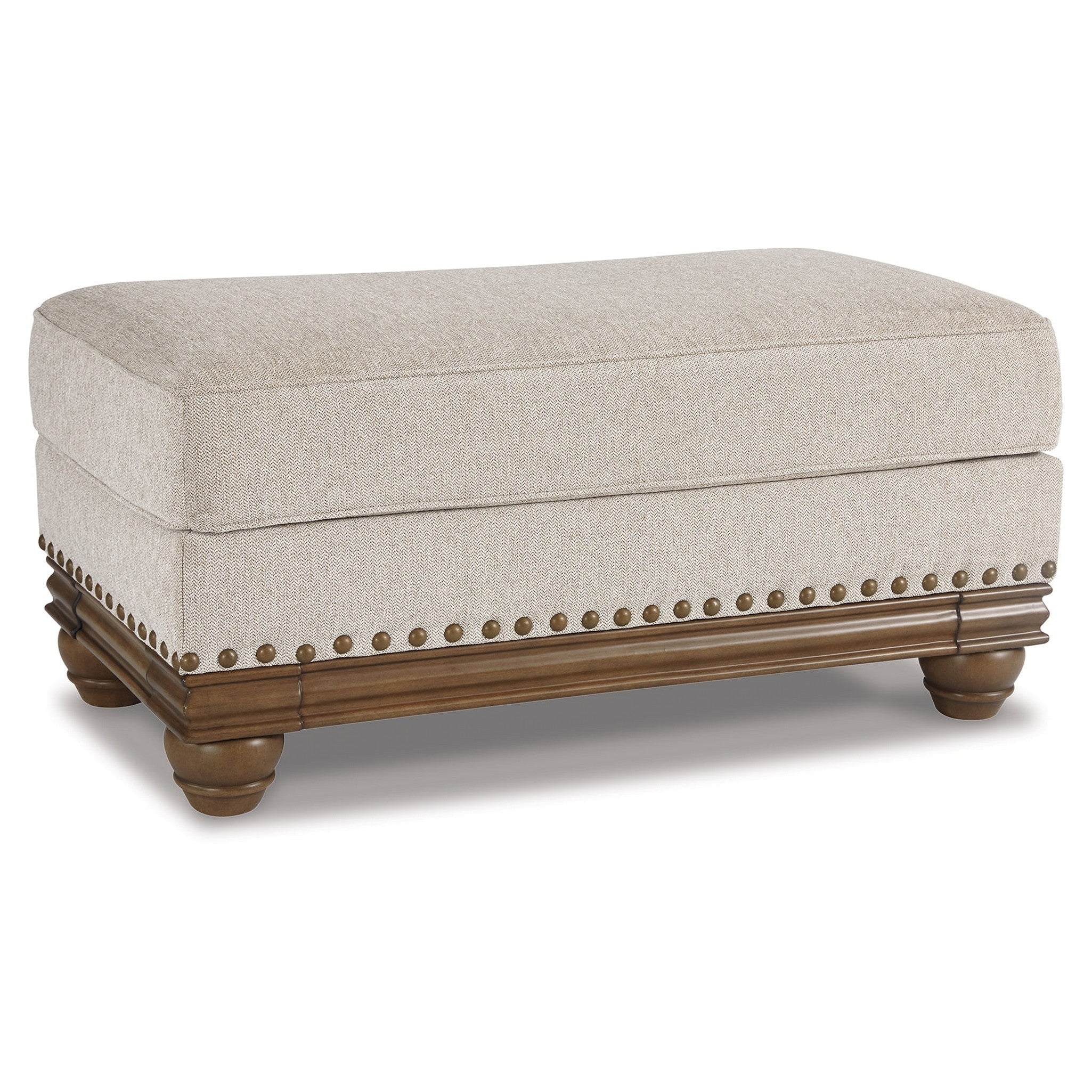 Harleson Sofa and Loveseat with Chair and Ottoman Ash-15104U4